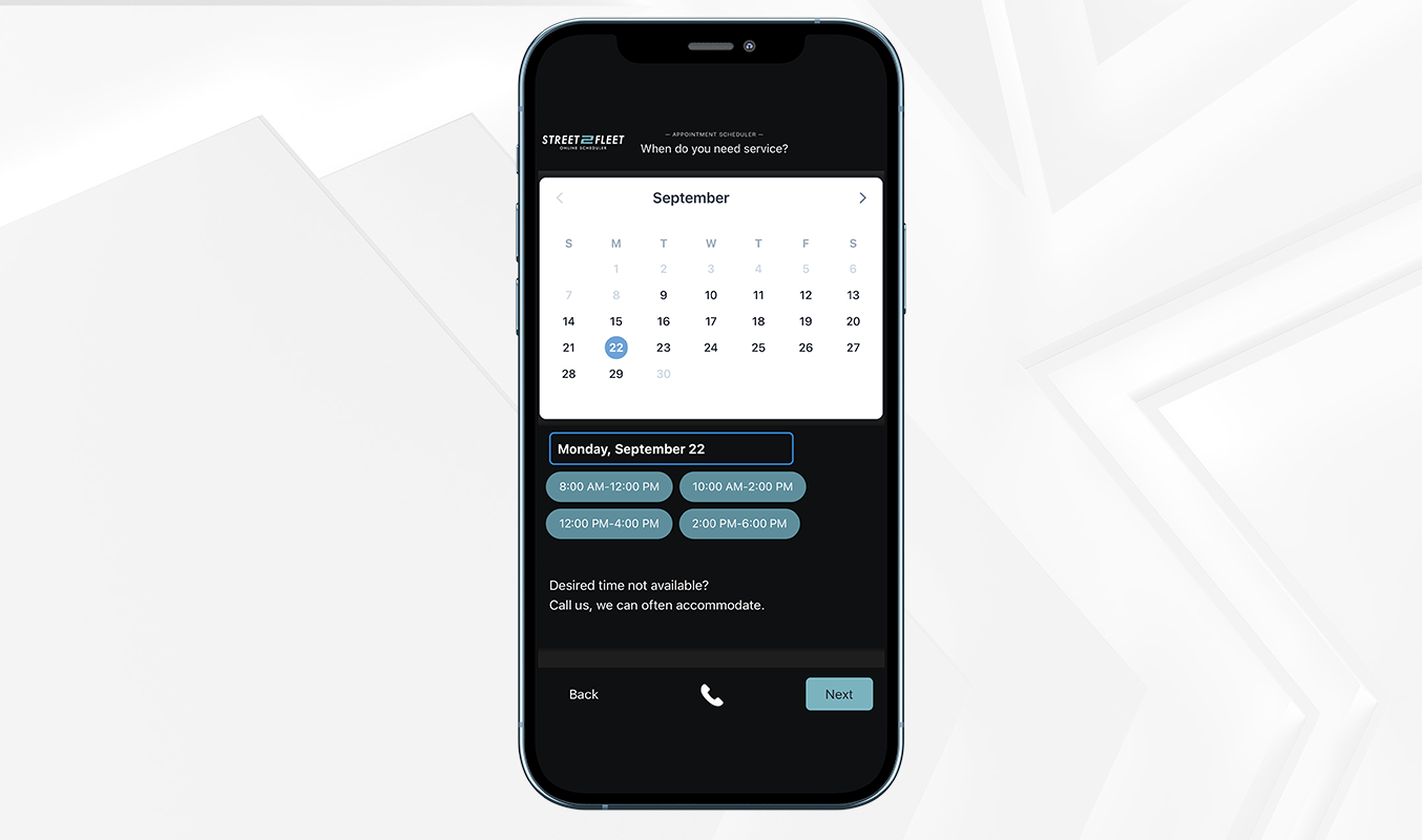 Street2Fleet Scheduler